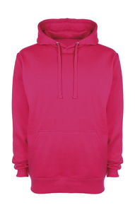 Sweatshirt personnalisé manches longues avec capuche | Tagless Hoodie Fuchsia 1