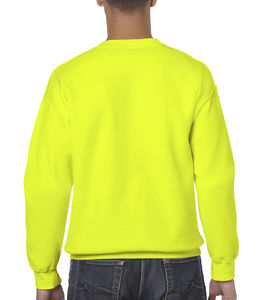 Sweat-shirt col rond heavy blend™ publicitaire | Sorel-Tracy Safety Green