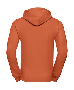 Sweatshirt publicitaire homme manches longues avec capuche | Bandra-Worli Orange