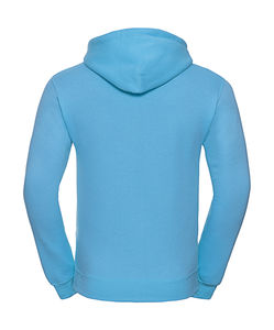 Sweatshirt publicitaire homme manches longues avec capuche | Bandra-Worli Turquoise