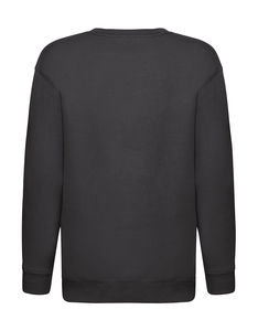 Sweatshirt publicitaire enfants manches longues | Kids Premium Set-In Sweat Black