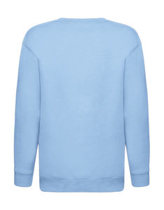 Sweatshirt publicitaire enfants manches longues | Kids Premium Set-In Sweat Sky Blue
