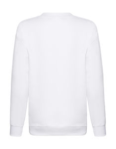 Sweatshirt publicitaire enfants manches longues | Kids Premium Set-In Sweat White