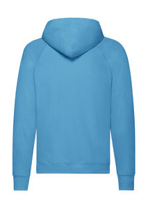 Sweatshirt publicitaire homme manches longues avec capuche | Lightweight Hooded Sweat Azure Blue