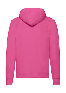 Sweatshirt publicitaire homme manches longues avec capuche | Lightweight Hooded Sweat Fuchsia