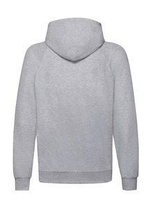 Sweatshirt publicitaire homme manches longues avec capuche | Lightweight Hooded Sweat Heather Grey