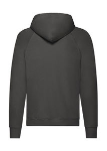 Sweatshirt publicitaire homme manches longues avec capuche | Lightweight Hooded Sweat Light Graphite