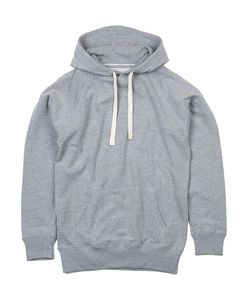 Sweatshirt publicitaire homme manches longues avec capuche | Herbert Heather Grey Melange