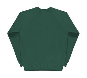 Sweatshirt personnalisé homme manches longues raglan | Blackrod Bottle Green