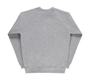 Sweatshirt personnalisé homme manches longues raglan | Blackrod Light Oxford