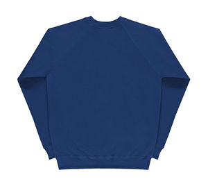 Sweatshirt personnalisé homme manches longues raglan | Blackrod Navy