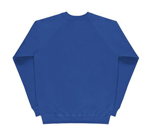 Sweatshirt personnalisé homme manches longues raglan | Blackrod Royal Blue
