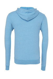 Sweatshirt publicitaire unisexe manches longues avec capuche | Eta Neon Blue