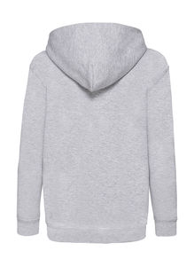 Sweat-shirt enfant à capuche publicitaire | Kids Classic Hooded Sweat Heather Grey