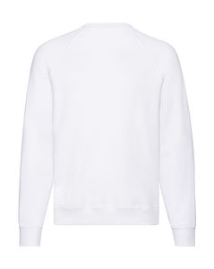 Sweatshirt publicitaire manches longues raglan | Classic Raglan Sweat White