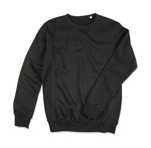 Sweatshirt publicitaire homme manches longues | Active Sweatshirt Black Opal