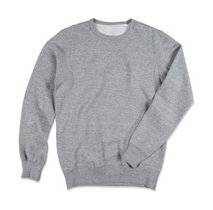 Sweatshirt publicitaire homme manches longues | Active Sweatshirt Grey Heather