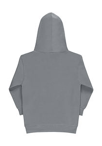 Sweatshirt publicitaire enfants manches longues avec capuche | Ringway Grey