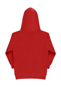 Sweatshirt publicitaire enfants manches longues avec capuche | Ringway Red