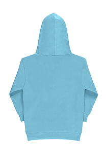 Sweatshirt publicitaire enfants manches longues avec capuche | Ringway Turquoise
