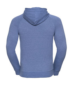 Sweatshirt publicitaire homme manches longues avec capuche | Mackinac Blue Marl
