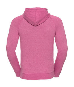 Sweatshirt publicitaire homme manches longues avec capuche | Mackinac Pink Marl