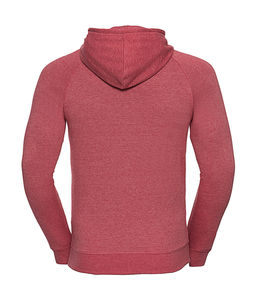 Sweatshirt publicitaire homme manches longues avec capuche | Mackinac Red Marl