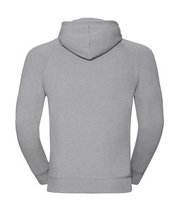 Sweatshirt publicitaire homme manches longues avec capuche | Mackinac Silver Marl