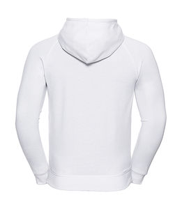 Sweatshirt publicitaire homme manches longues avec capuche | Mackinac White