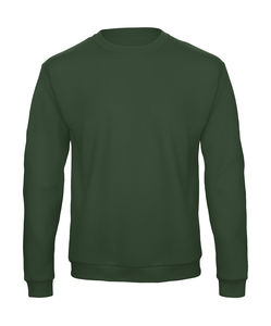 Sweatshirt col rond publicitaire | ID.202 50 50 Sweat Unisex Bottle Green