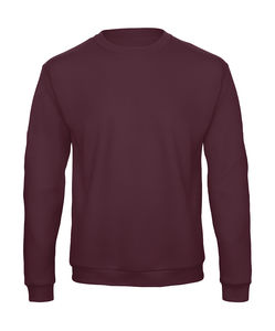 Sweatshirt col rond publicitaire | ID.202 50 50 Sweat Unisex Burgundy