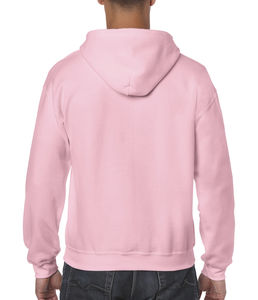 Sweat-shirt homme zippé à capuche heavy blend™ publicitaire | Yorkton Light Pink