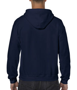 Sweat-shirt homme zippé à capuche heavy blend™ publicitaire | Yorkton Navy