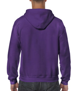 Sweat-shirt homme zippé à capuche heavy blend™ publicitaire | Yorkton Purple