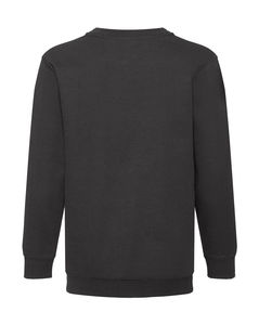 Sweat-shirt enfant col rond personnalisé | Kids Classic Set-In Sweat Black