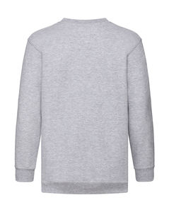 Sweat-shirt enfant col rond personnalisé | Kids Classic Set-In Sweat Heather Grey