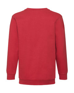 Sweat-shirt enfant col rond personnalisé | Kids Classic Set-In Sweat Red