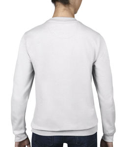 Sweatshirt publicitaire femme manches longues | Women`s Fashion Crewneck Sweat White