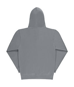 Sweatshirt personnalisé homme manches longues avec capuche | Lees Grey