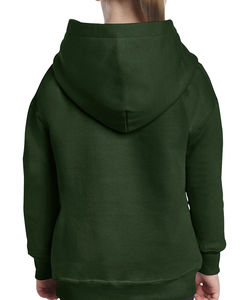 Sweat-shirt enfant capuche heavy blend™ publicitaire | Waterloo Forest Green