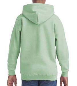 Sweat-shirt enfant capuche heavy blend™ publicitaire | Waterloo Mint Green