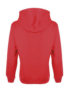 Sweatshirt personnalisé enfants manches longues avec capuche | Junior Hoodie Fire Red