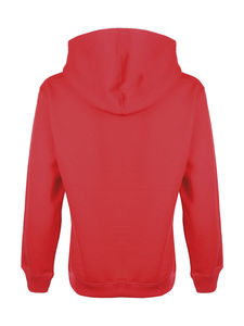 Sweatshirt personnalisé enfants manches longues avec capuche | Junior Hoodie Fire Red