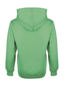 Sweatshirt personnalisé enfants manches longues avec capuche | Junior Hoodie Kelly Green