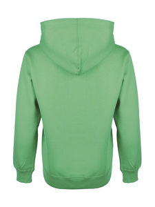 Sweatshirt personnalisé enfants manches longues avec capuche | Junior Hoodie Kelly Green