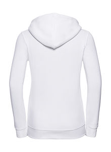 Sweatshirt personnalisé femme manches longues cintré | Candaba White