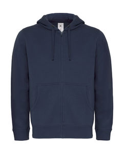 Sweat-shirt homme zippé à capuche publicitaire | Hooded Full Zip men Sweat Navy