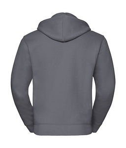 Sweat-shirt zippé capuche publicitaire | Pulaski Convoy Grey