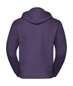 Sweat-shirt zippé capuche publicitaire | Pulaski Purple