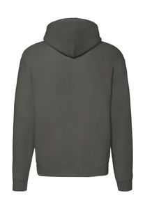 Sweatshirt publicitaire homme manches longues avec capuche | Premium Hooded Zip Sweat Charcoal